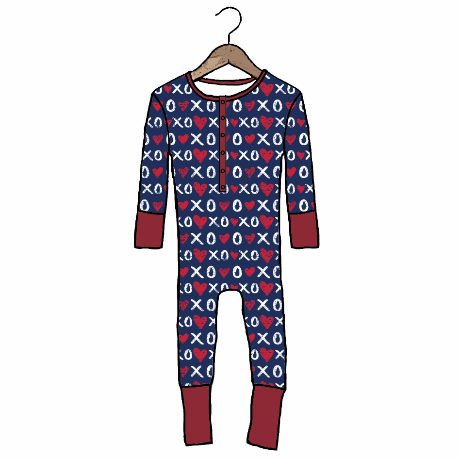 XOXO At Your Leisure Snap Down Adult Romper