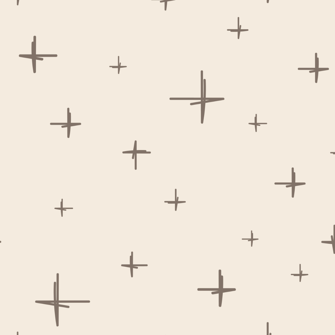 Pattern of plus signs on a beige background