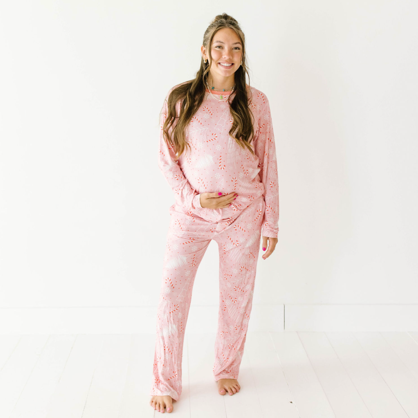 Candy Cane Lane Relaxed Two Piece Jammie Set