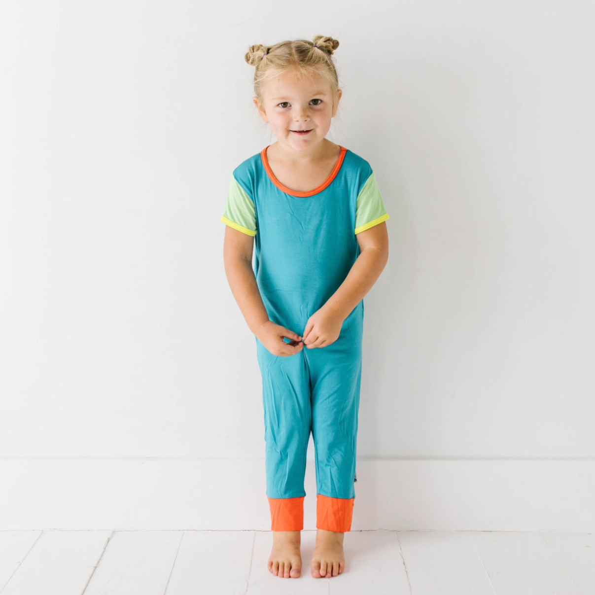 Funky Fresh Kid's Short Long Romper