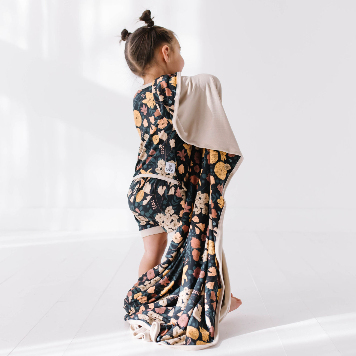 Hidden Garden Nuzzle Blanket