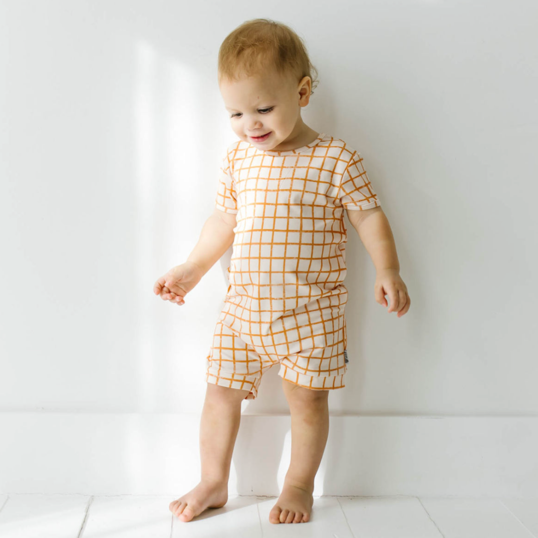 Be-Weave Me Shorty Romper