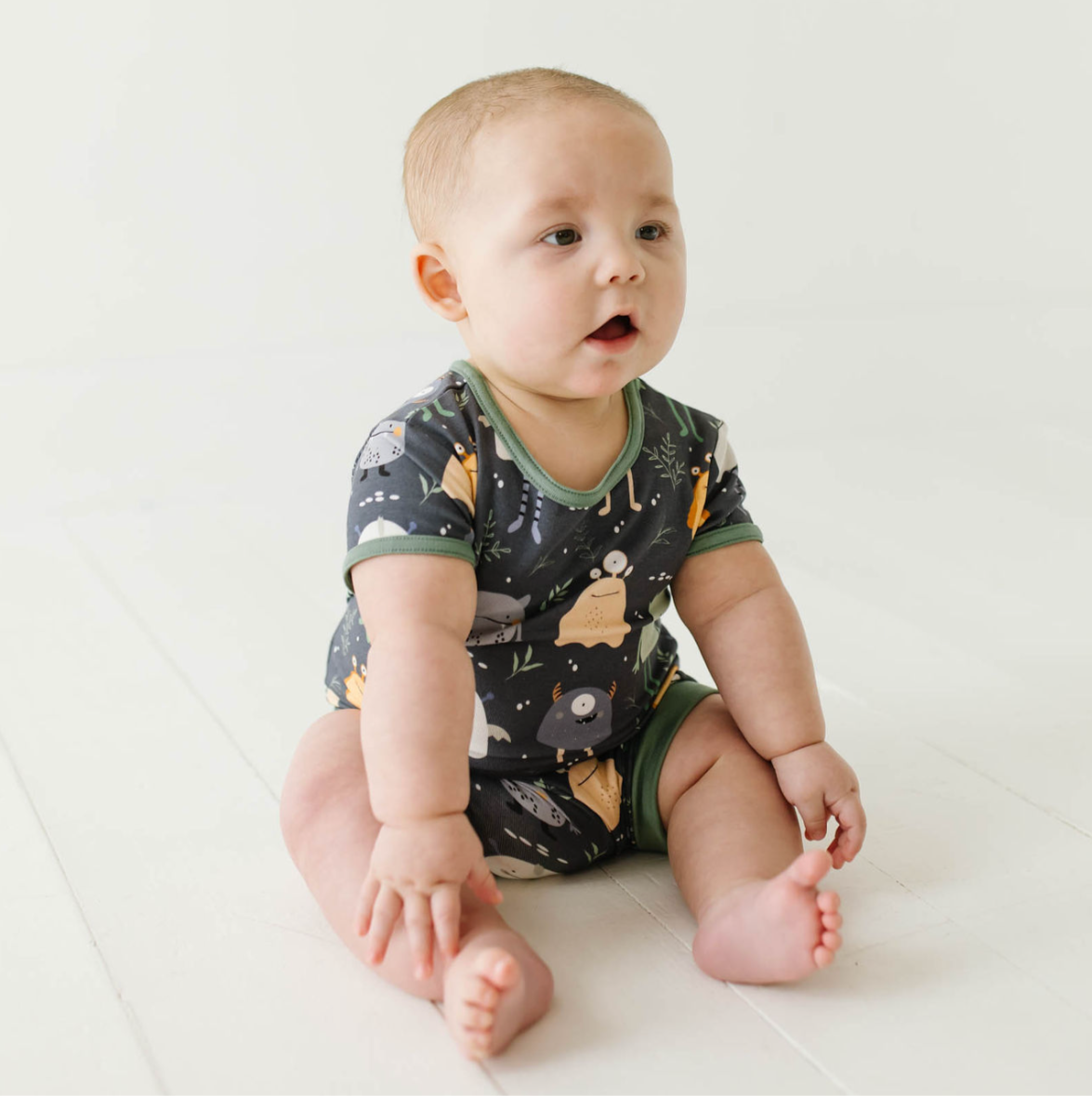 Monster Mash Shorty Romper