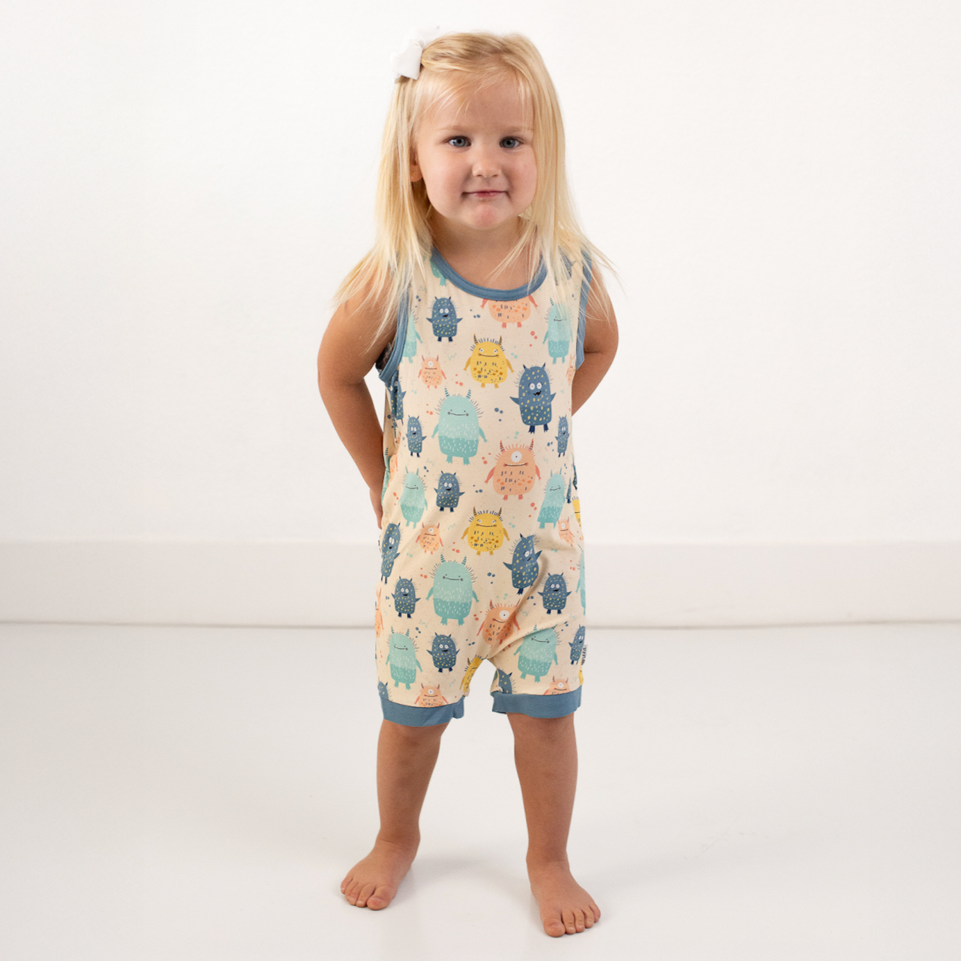 Yippity Yeti Sleeveless Shorty Romper
