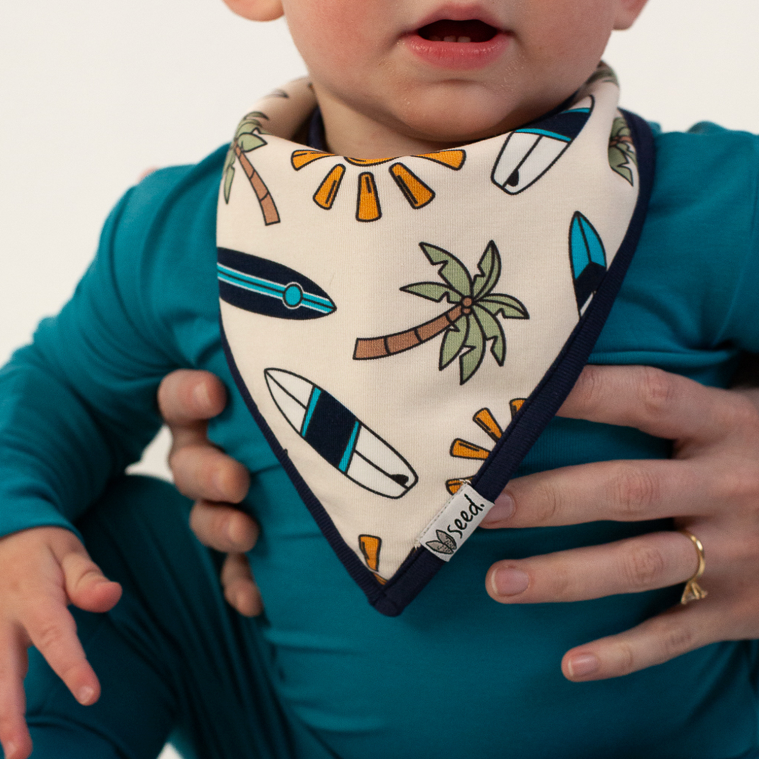 Surfs Up Bandana Bib