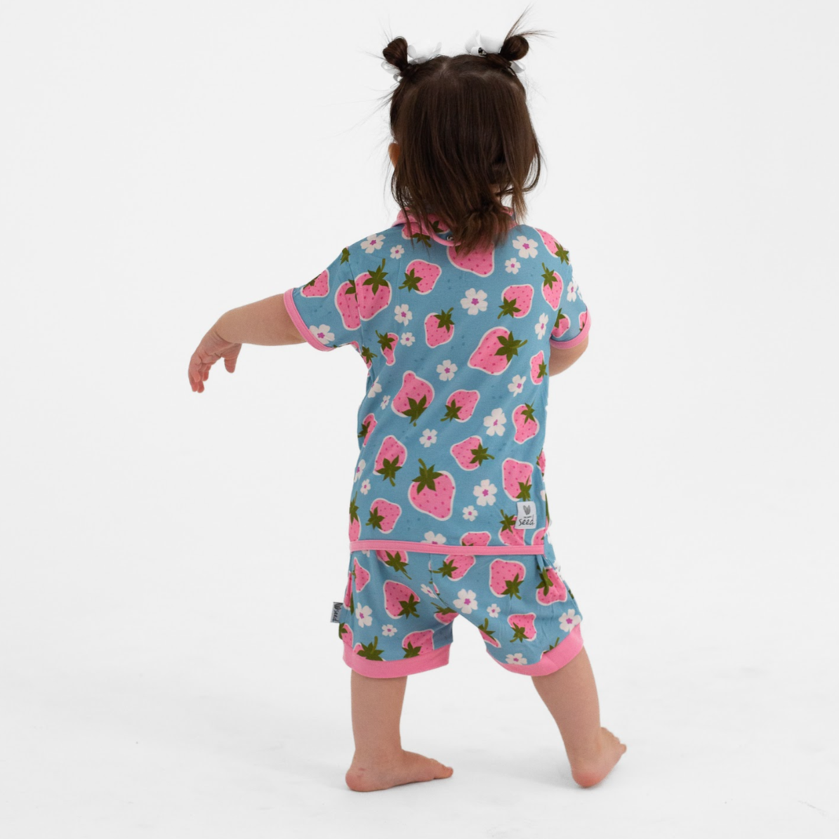 Strawberry Fields Shorty Romper
