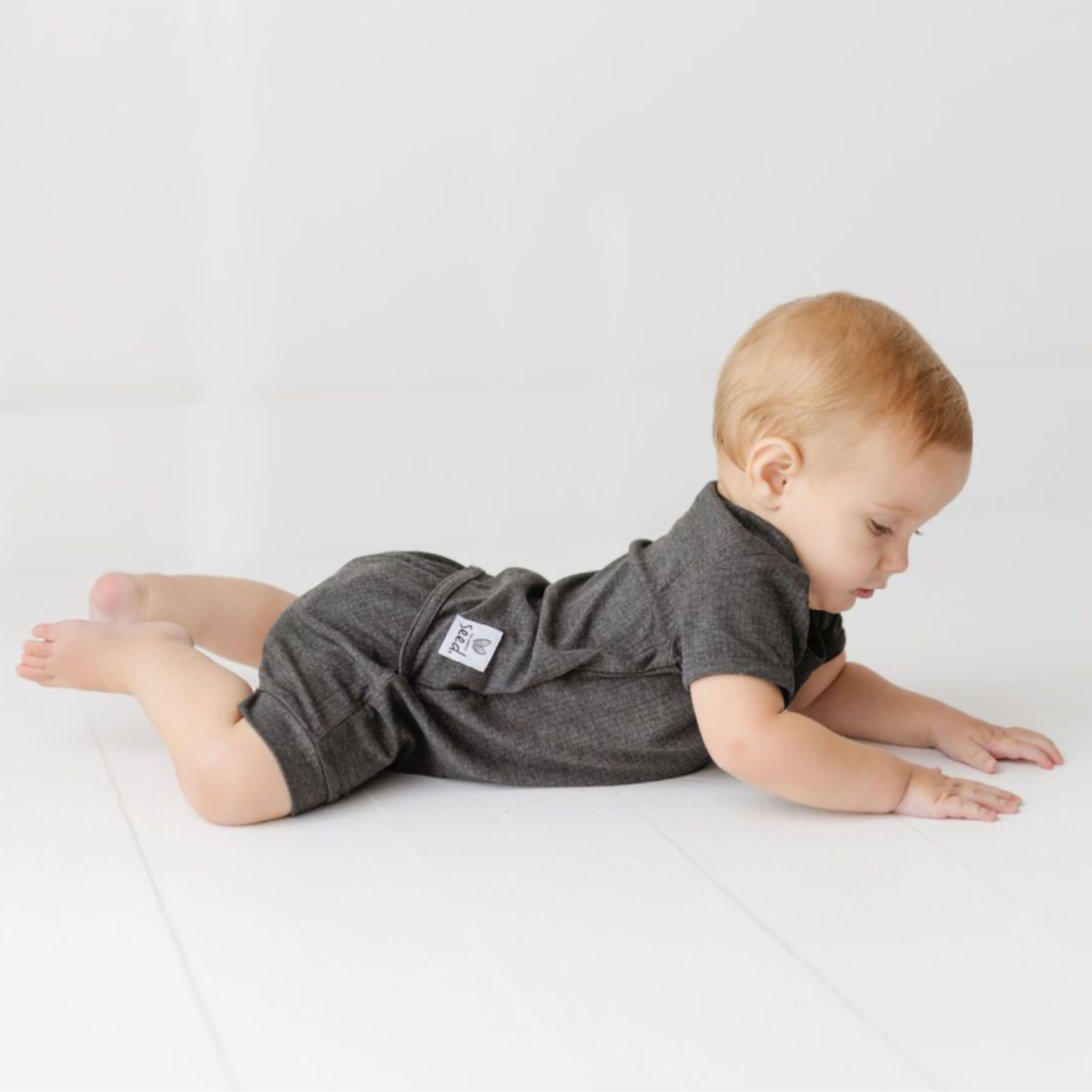 Pepper Ribbed Shorty Romper