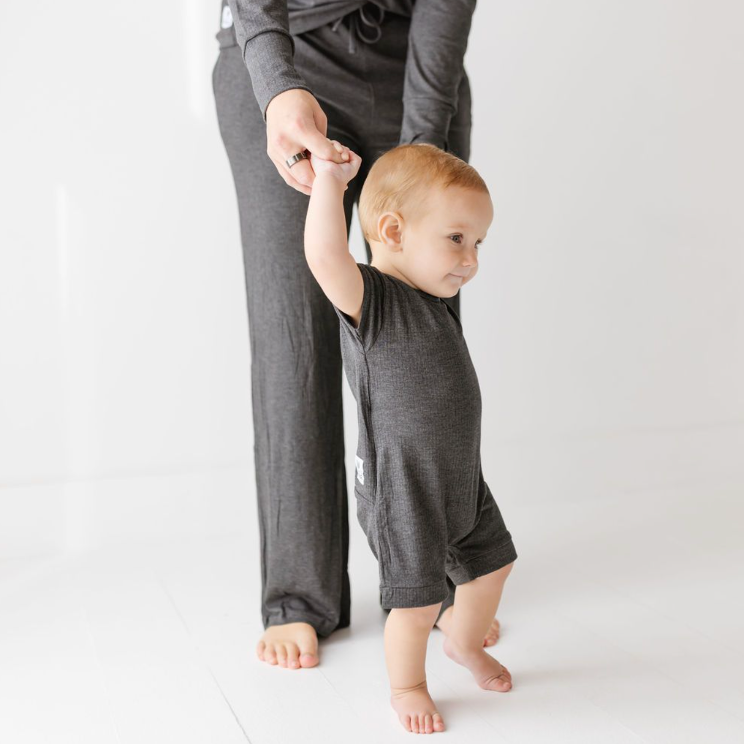 Pepper Ribbed Shorty Romper