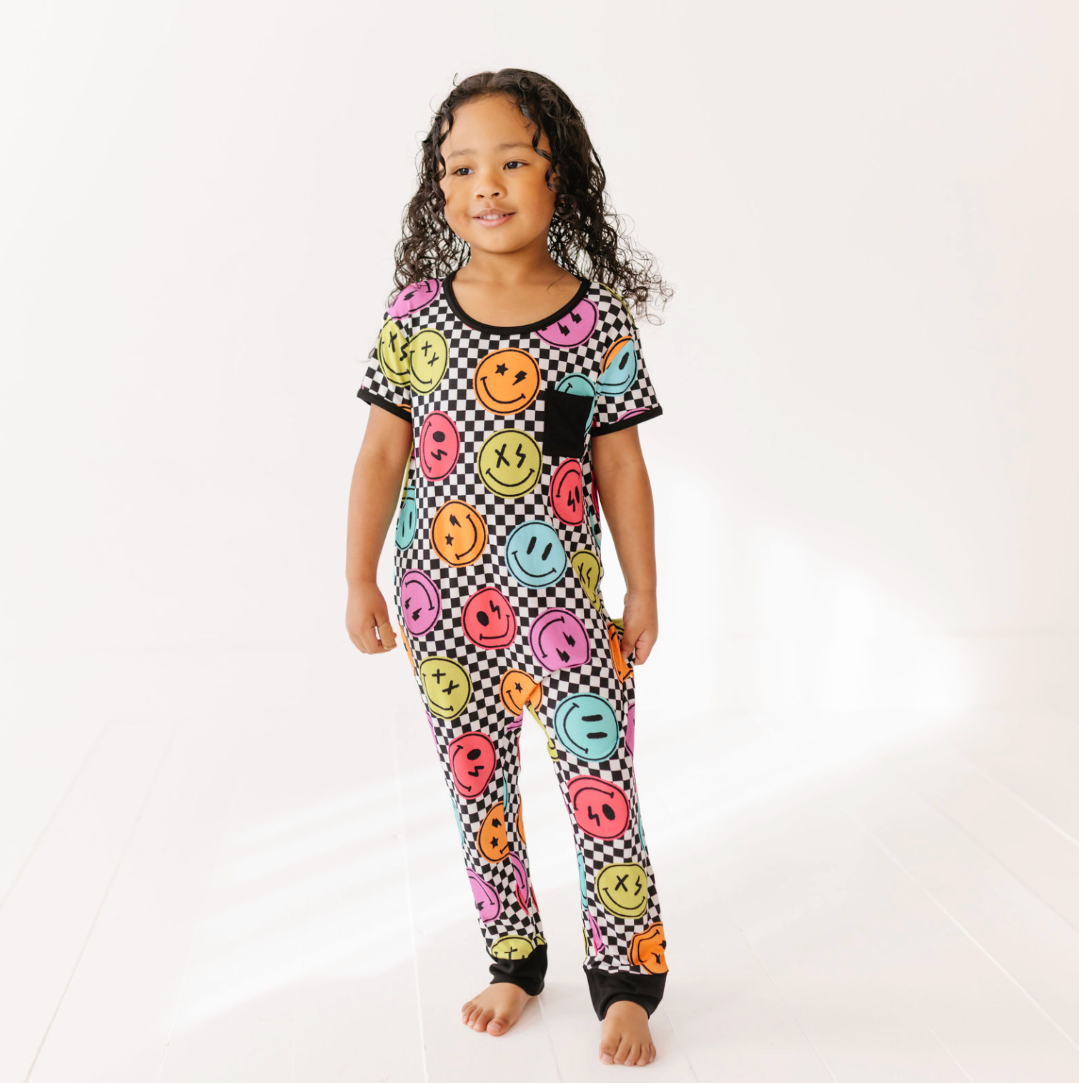 Check Your Mood Short Long Romper