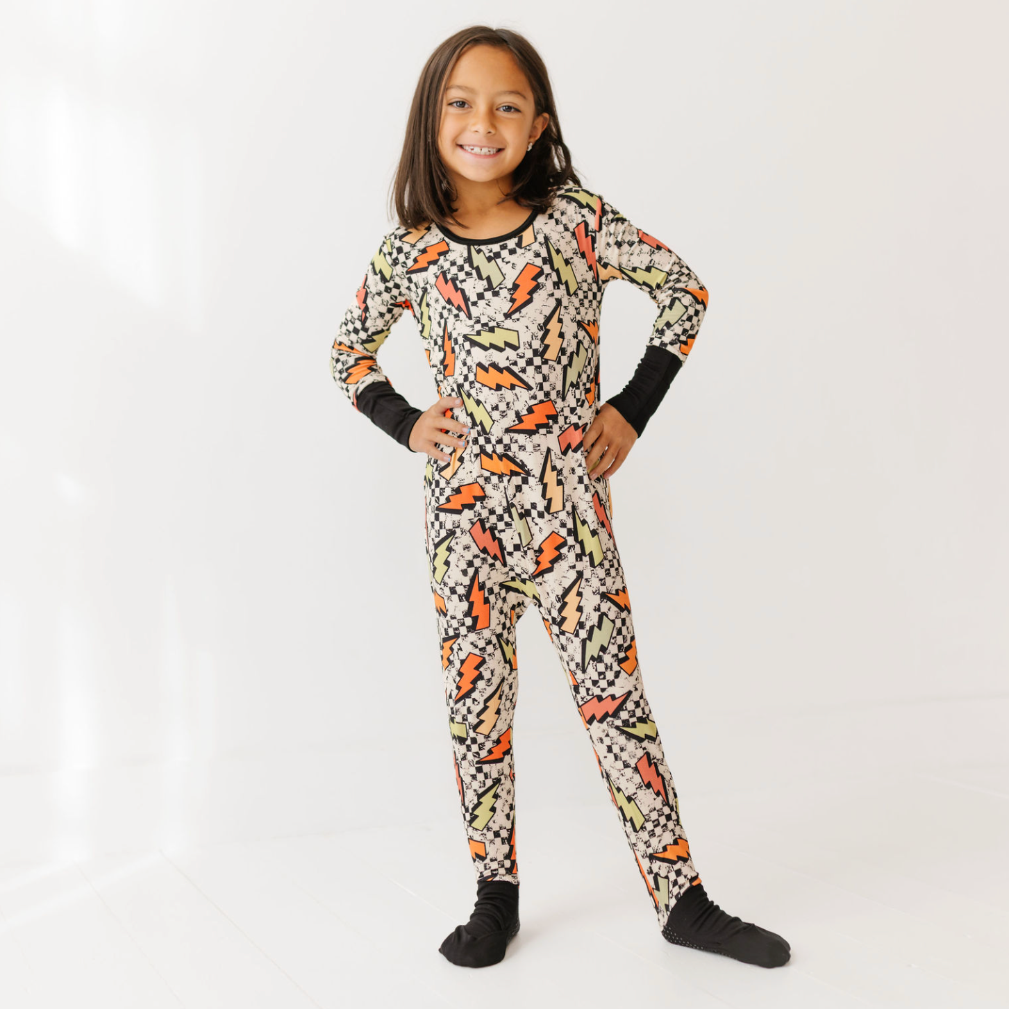Charged Up Kid's Day to Night Romper