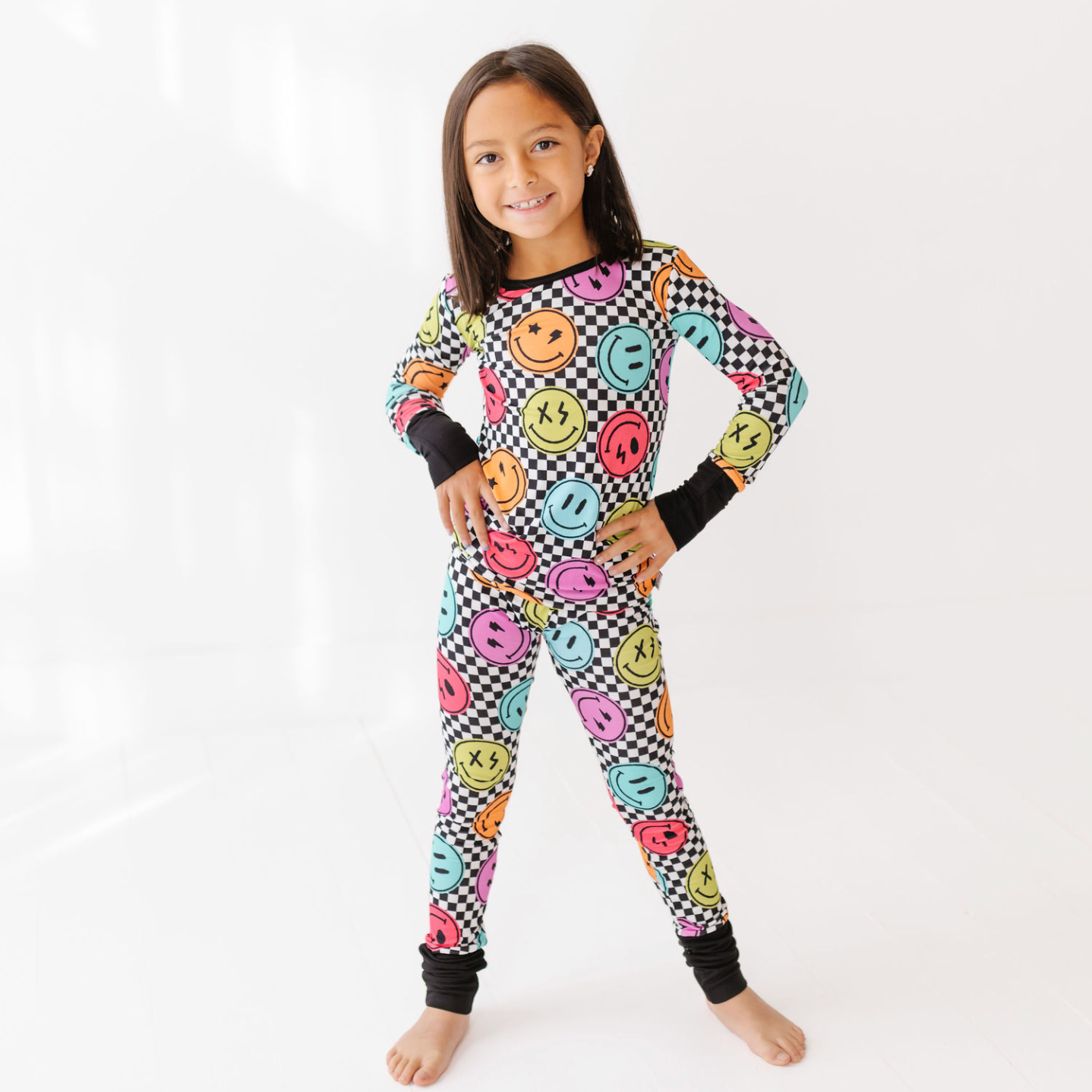 Check Your Mood All Wrapped Up Kid's Two Piece Jammie Set
