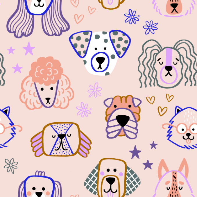 Puppy Parade All Wrapped Up Kid's Set Luxe Edition | Cotton Bamboo Blend