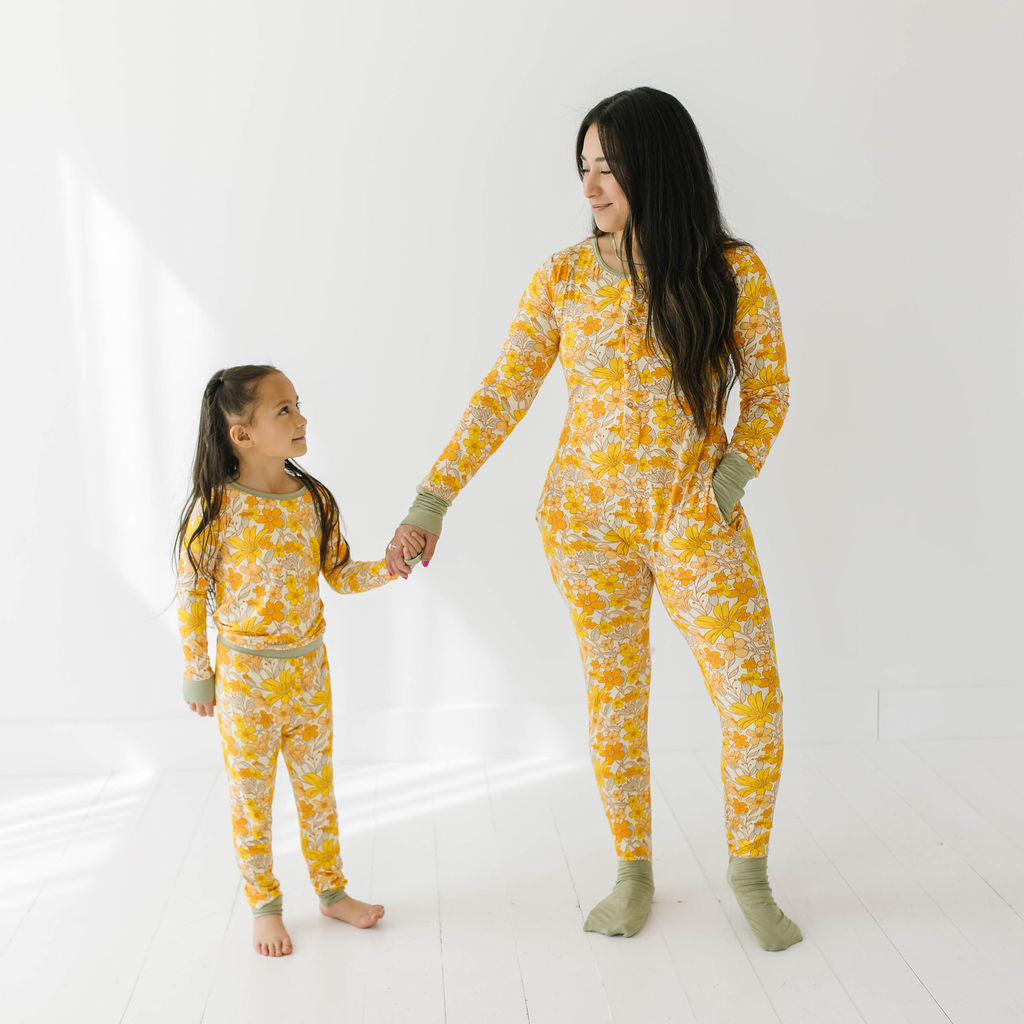 Fallin’ for Blooms Two Piece Kid's Jammie Set