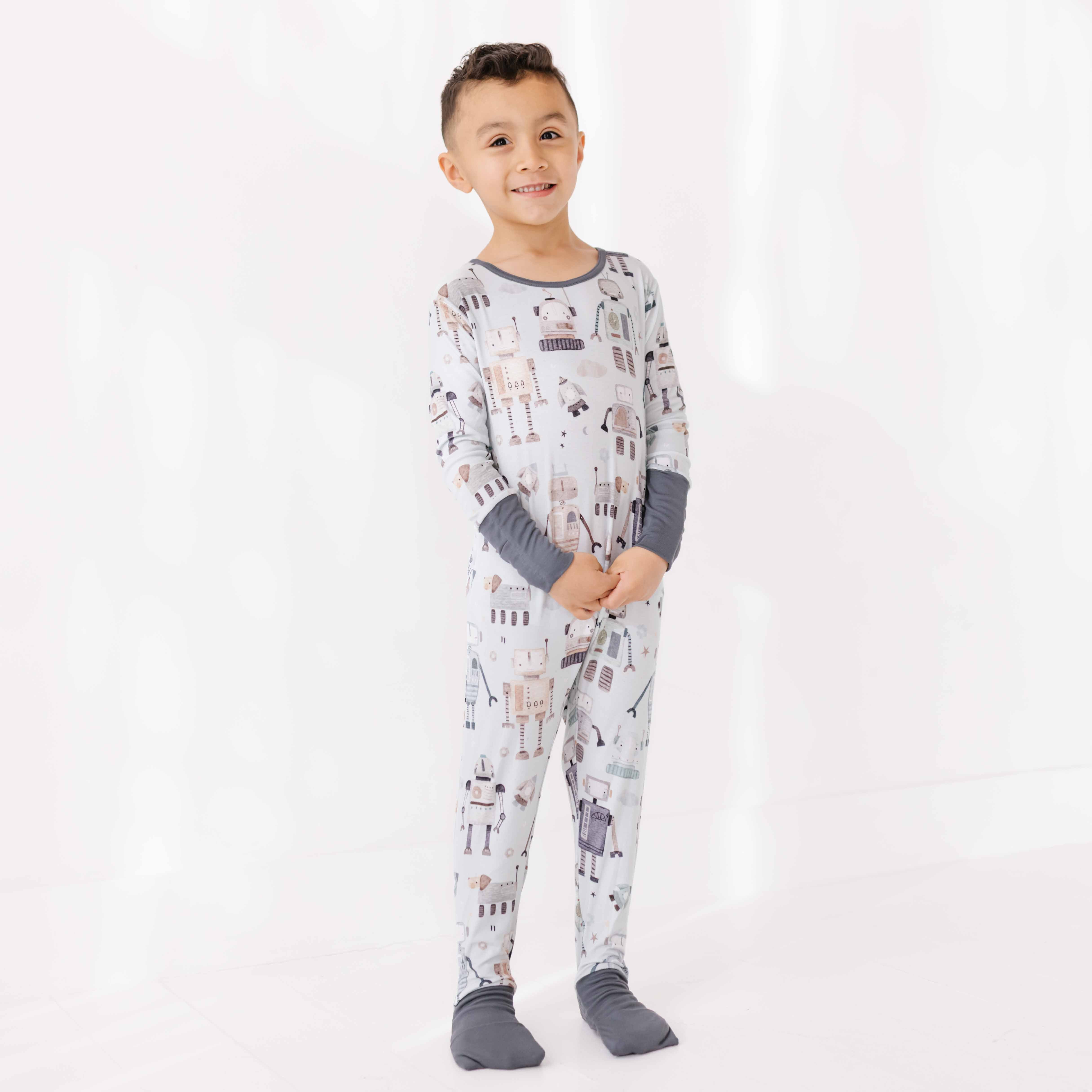 Bot Buddies Kid's Day to Night Romper