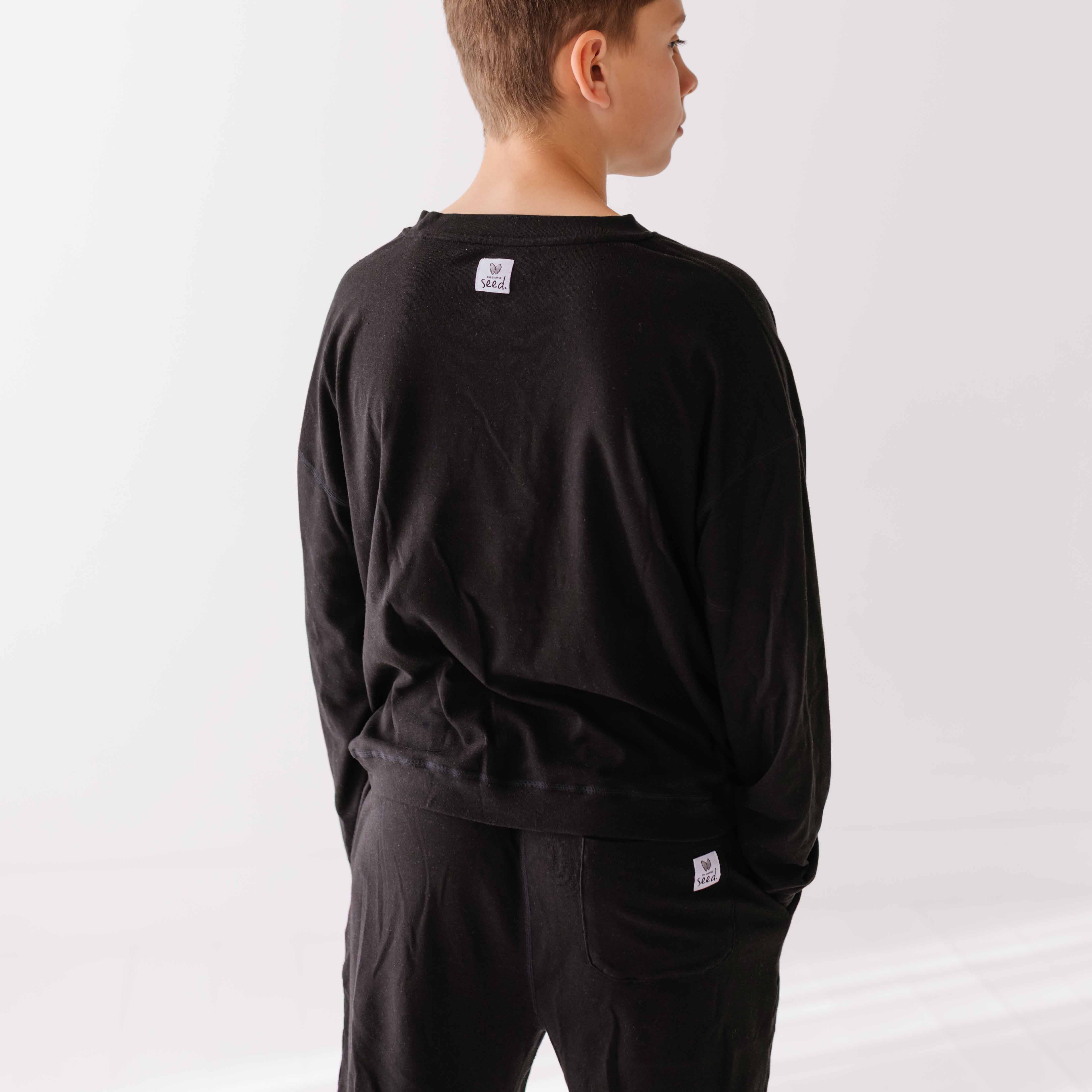 Black Calm Cloud Kid's Set