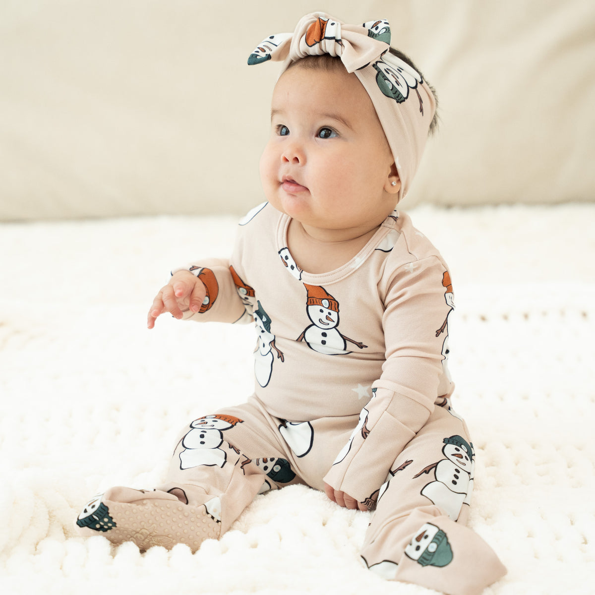 Snow Much Fun Day to Night Romper Luxe Edition | Cotton Bamboo Blend