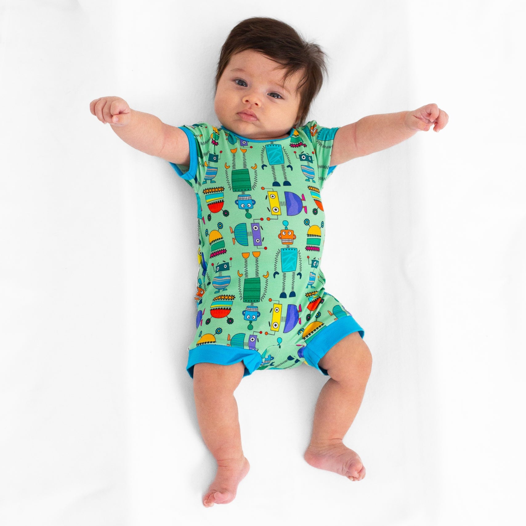 Bot Pop Shorty Romper