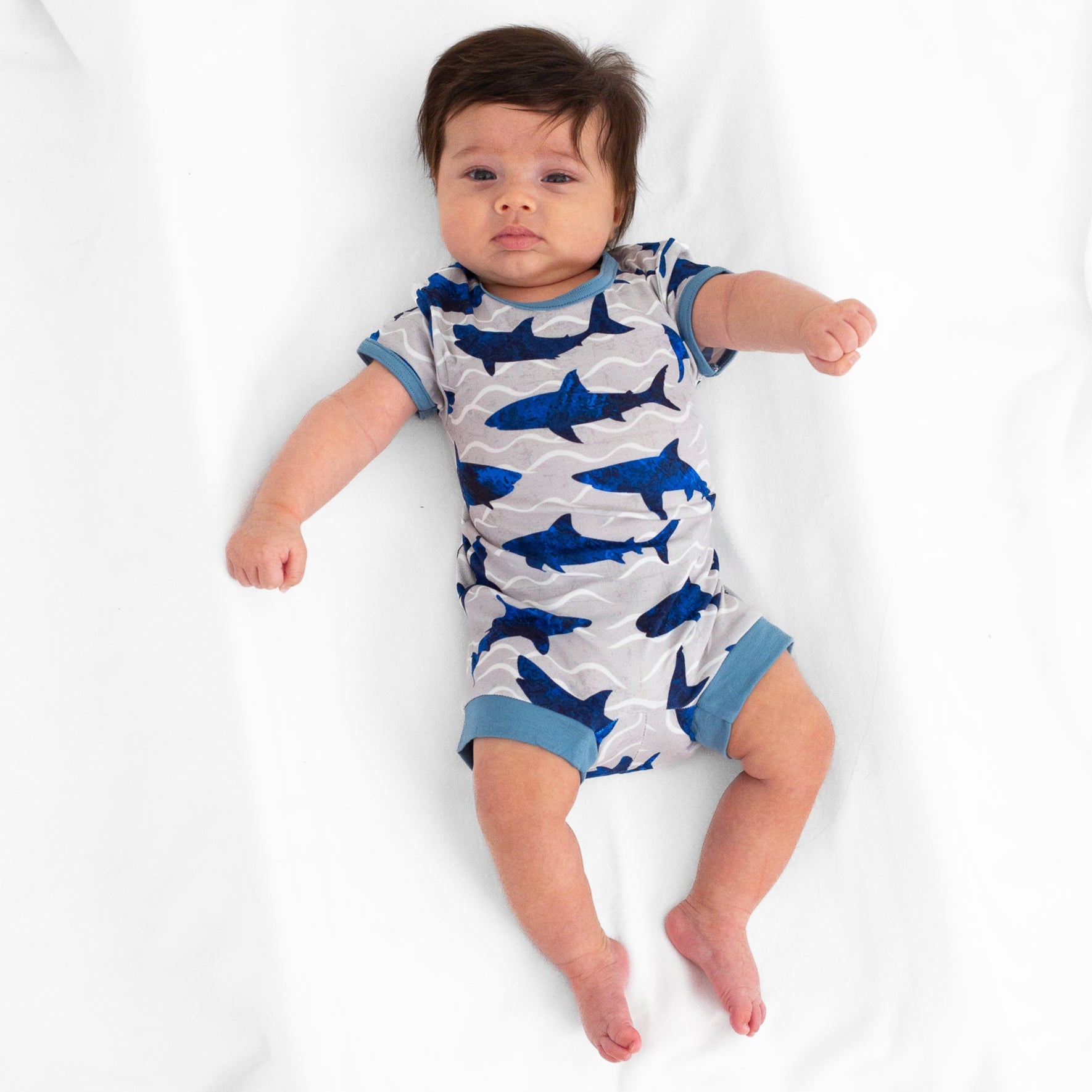 Feelin' Sharky Shorty Romper