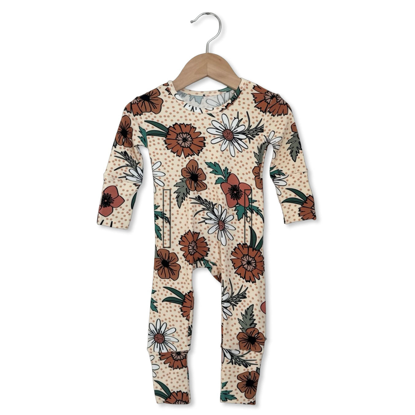 Flowering Frolic Adaptive Tube Access Day to Night Romper Luxe Edition | Cotton Bamboo Blend