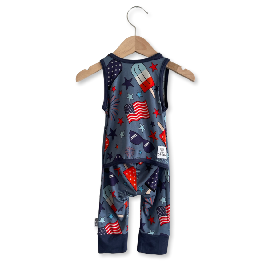 Bomb Pop Sleeveless Romper