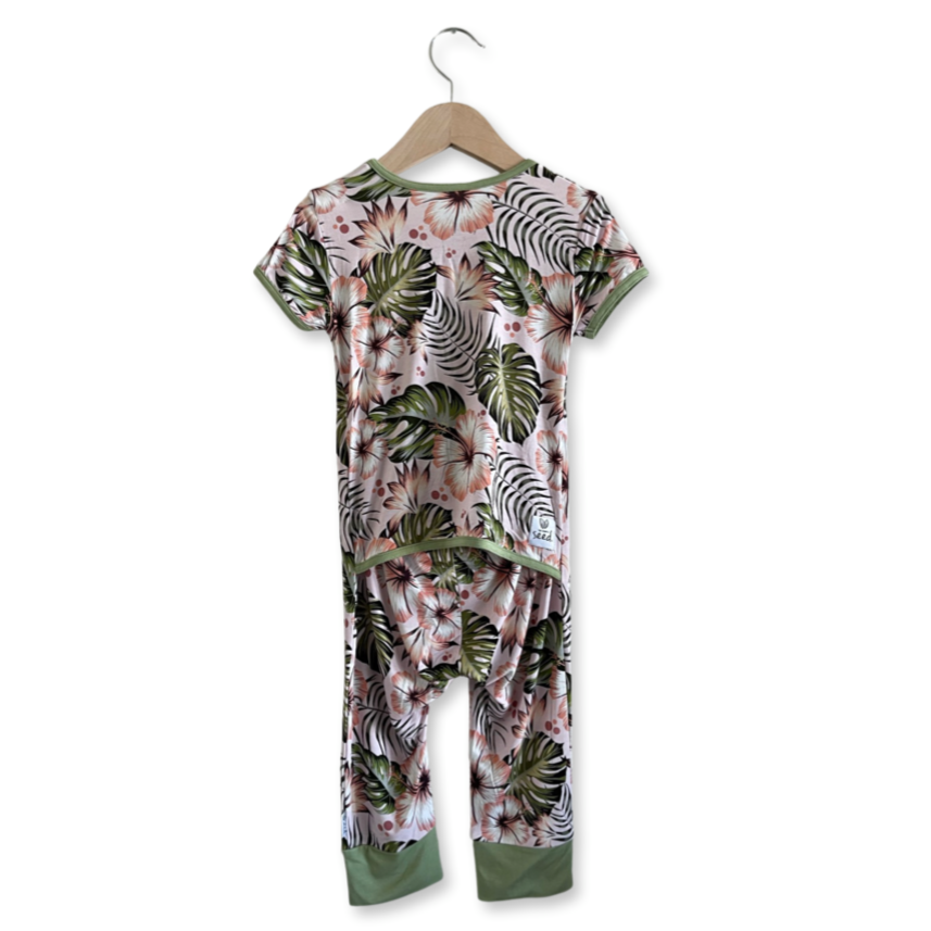 Off to Hawaii Short Long Romper