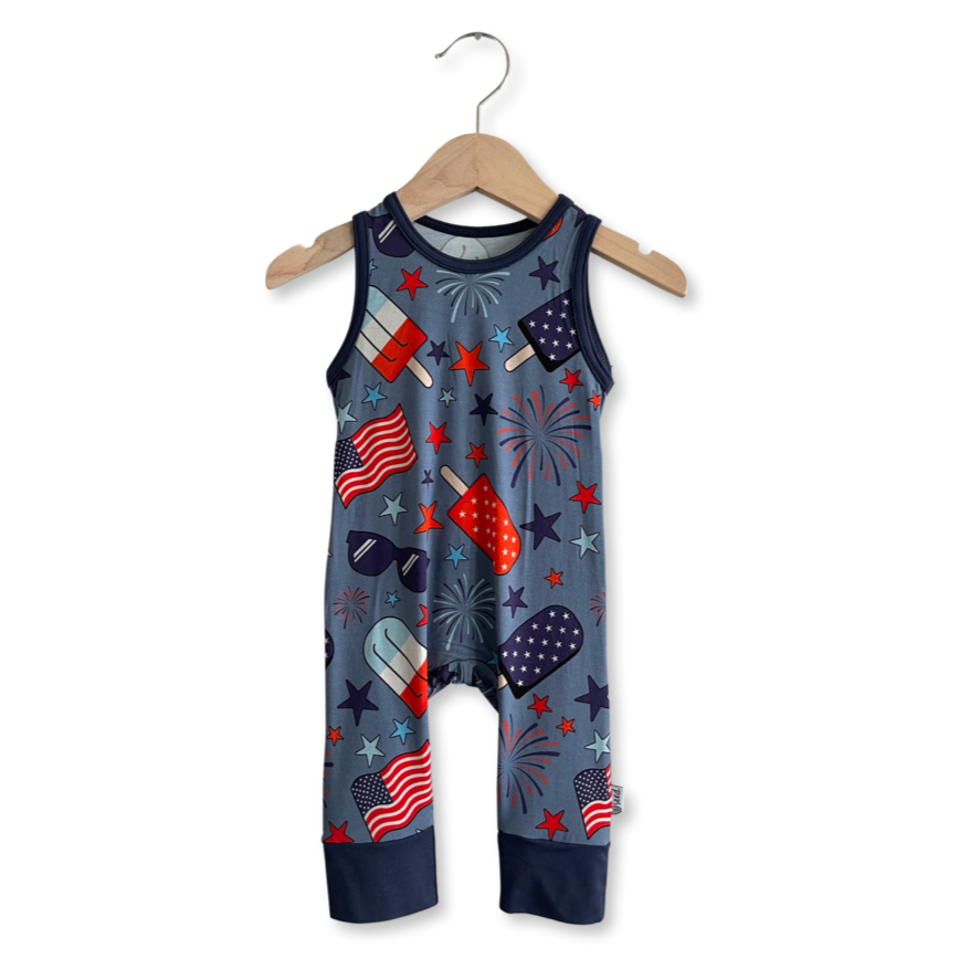 Bomb Pop Sleeveless Romper