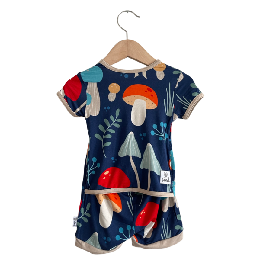 Toadstool Shorty Romper