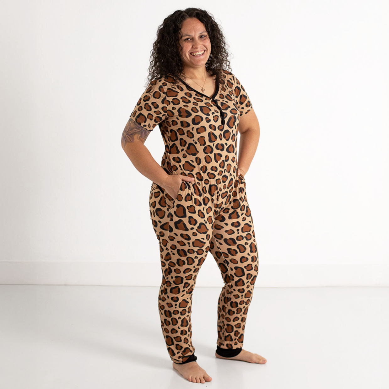 In The Wild At Your Leisure Adult Short Long Romper