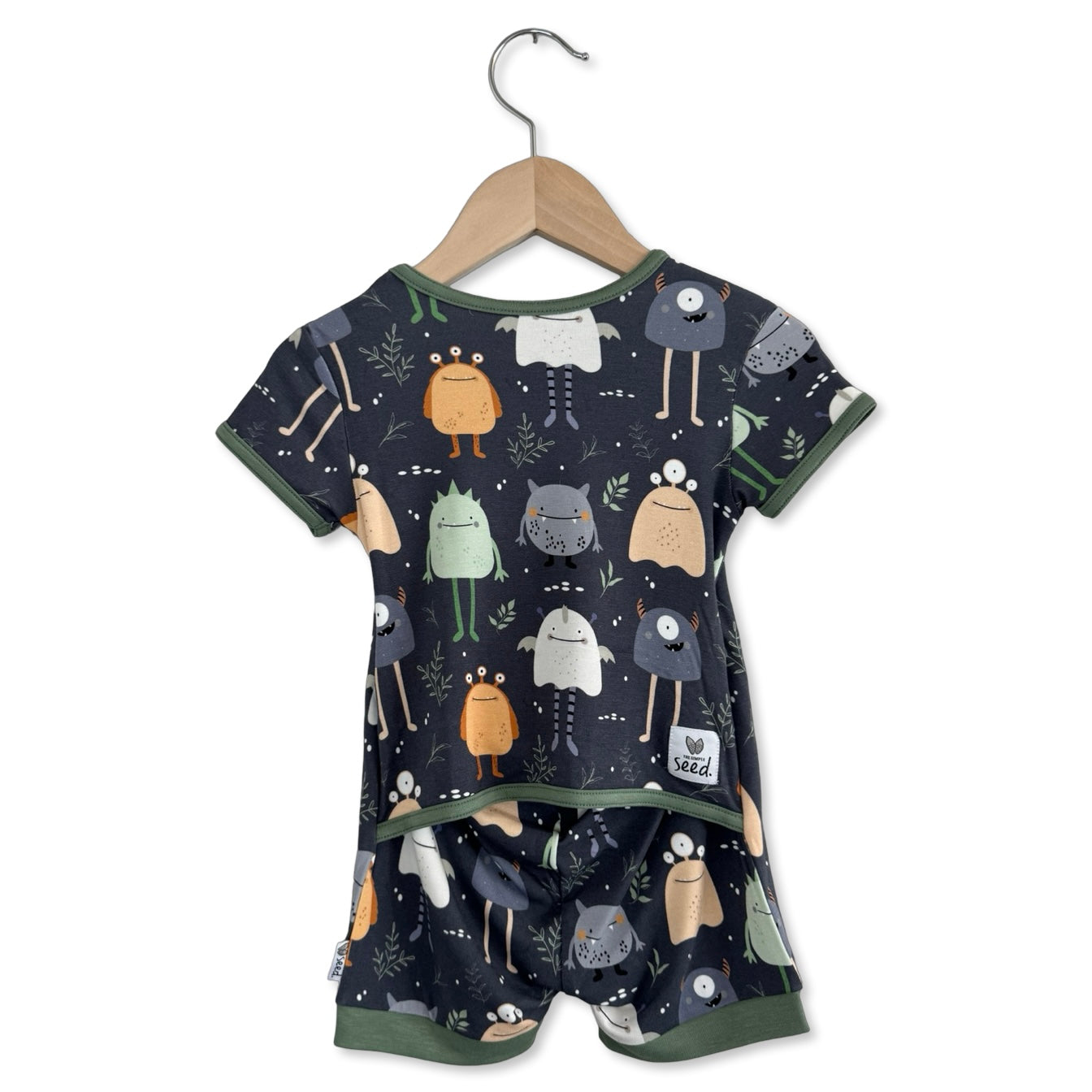 Monster Mash Adaptive Tube Access Shorty Romper