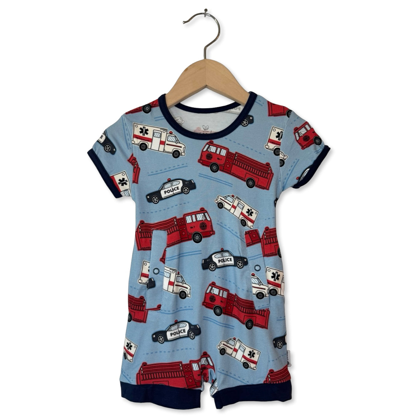 Help Is On The Way Adaptive Tube Access Shorty Romper