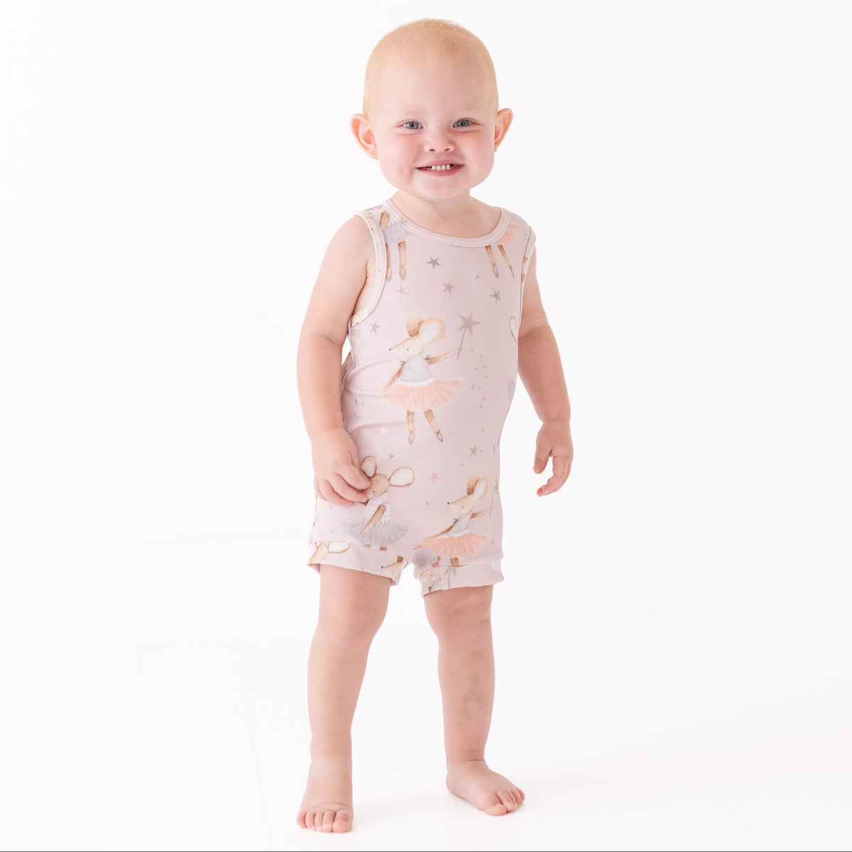 Dainty Dancers Sleeveless Shorty Romper