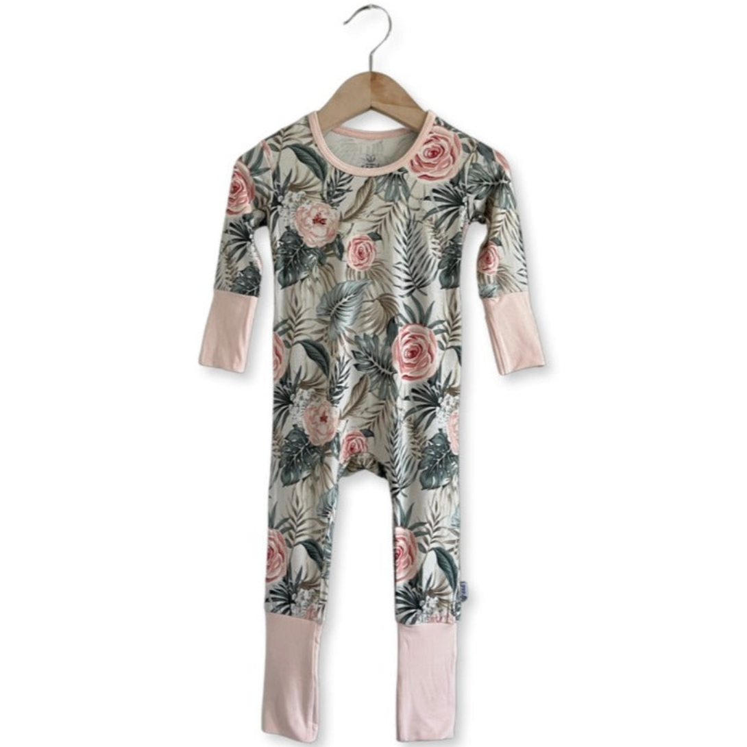 Peony Tropic Kid's Day to Night Romper