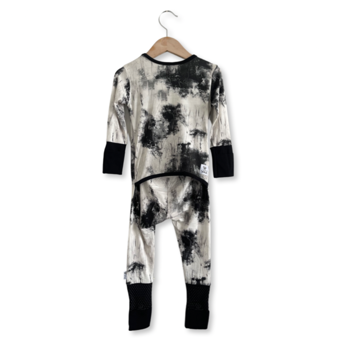 Caden & Crew Black At Your Leisure Essential Adult Romper