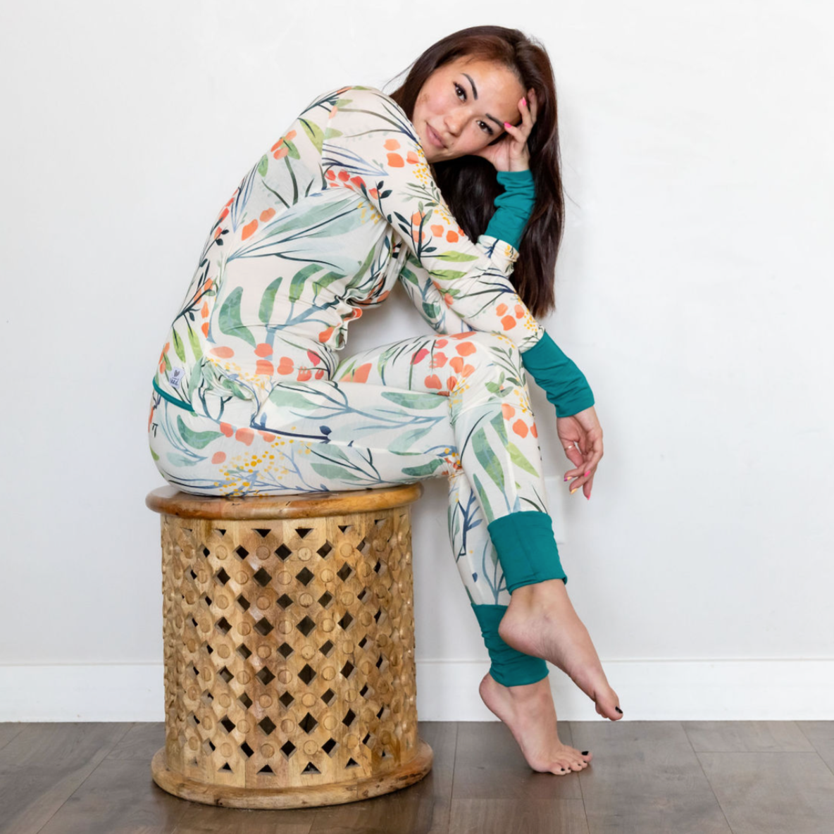 Spring Fling At Your Leisure Snap Down Adult Romper