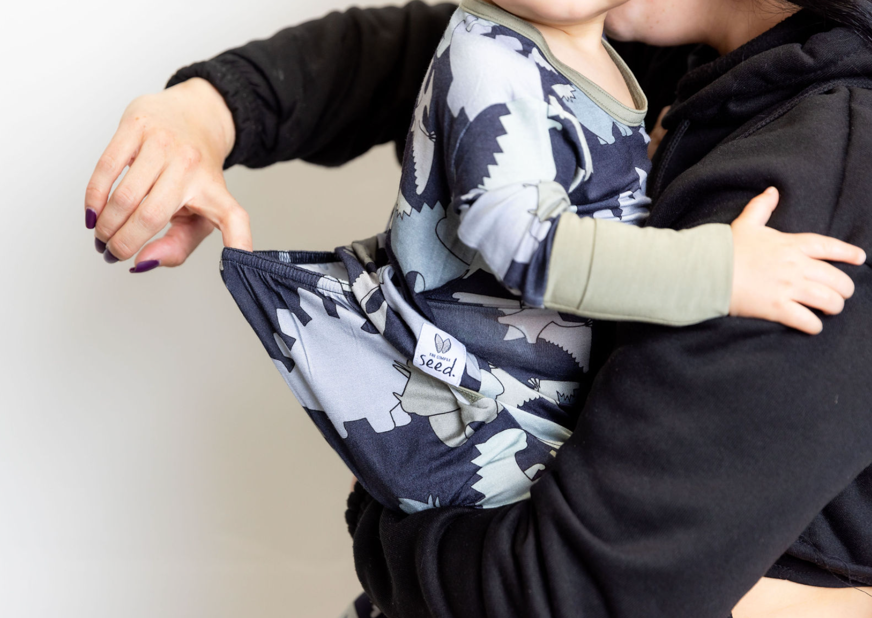 Dino Day to Night Romper