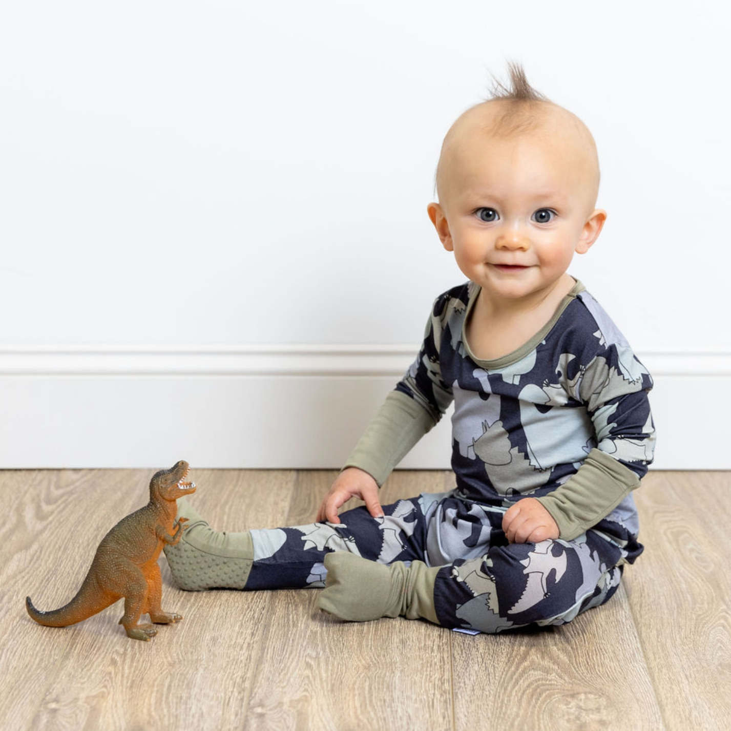 Dino Day to Night Romper