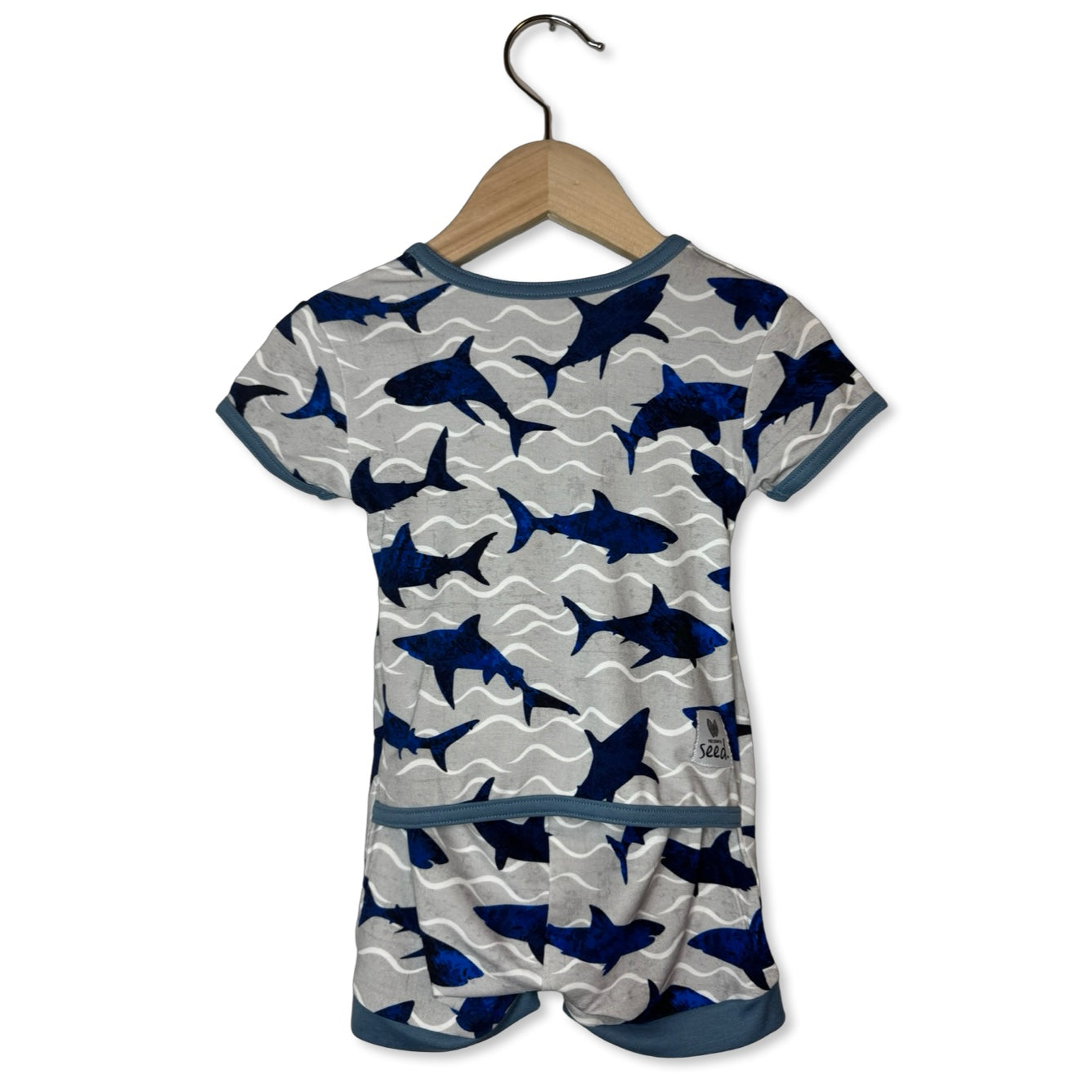 Feelin' Sharky Shorty Romper