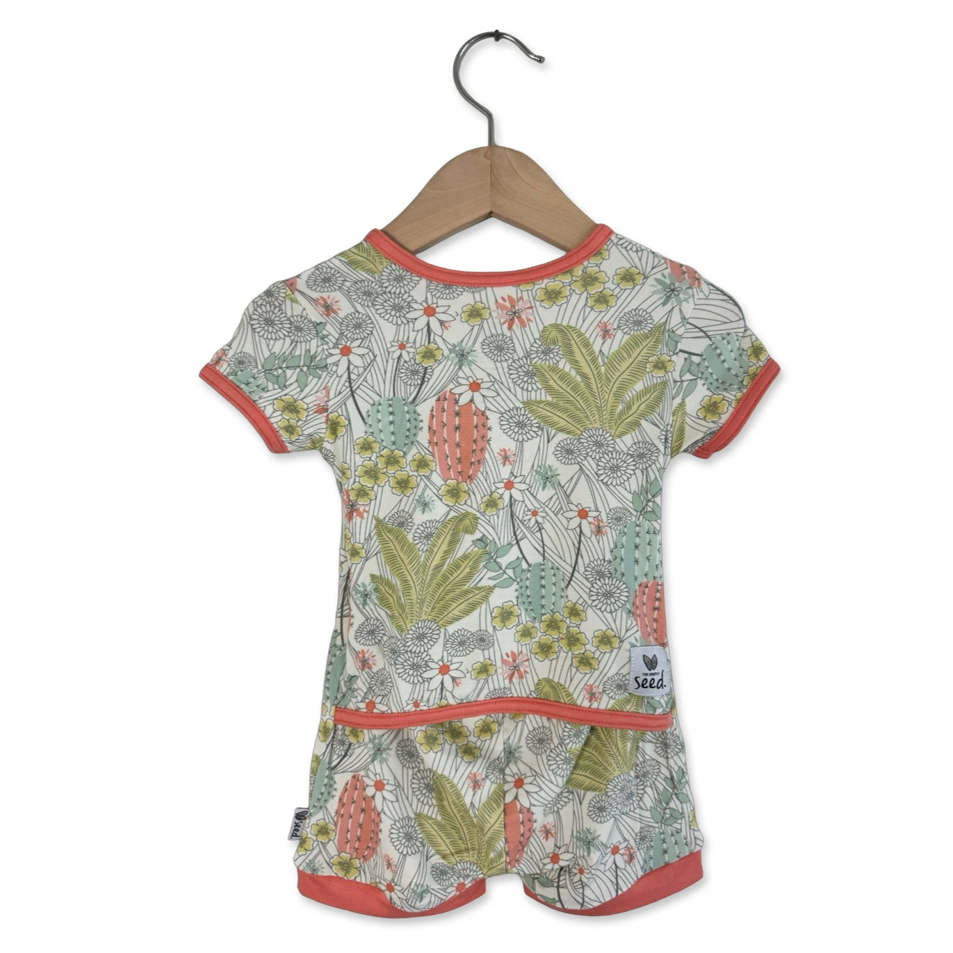 Prickly Petals Shorty Romper
