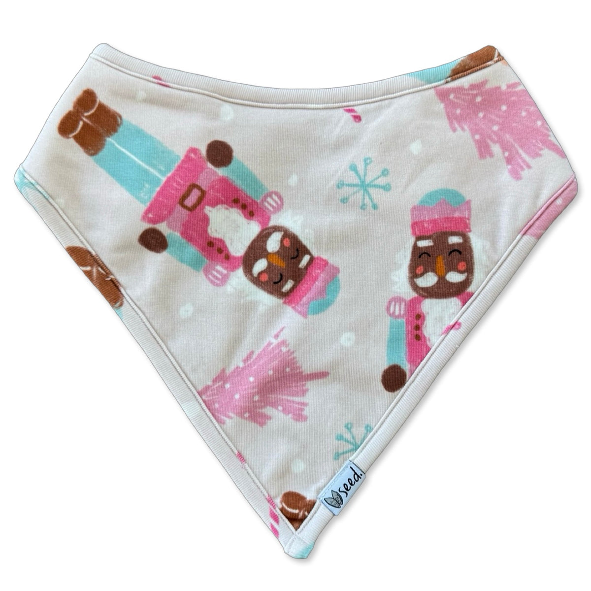 Sugar Plum Soldiers Bandana Bib