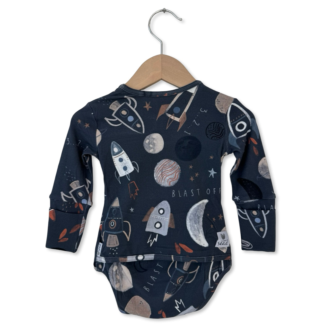 Blast Off Snuggle Bug Long Sleeve Bodysuit