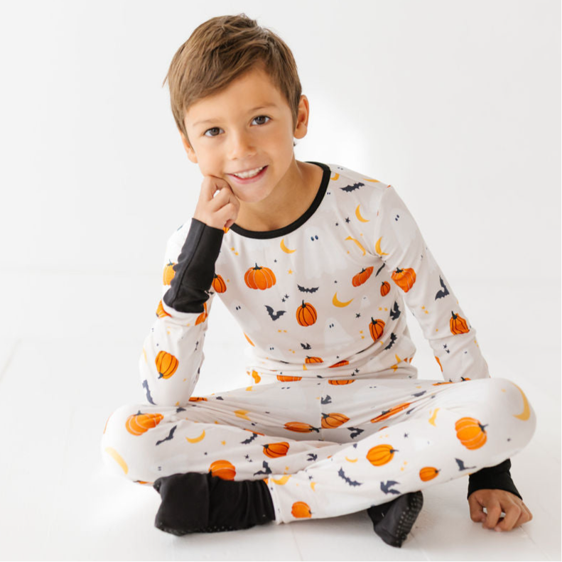 Boo Bash All Wrapped Up Kid's Two Piece Jammie Set