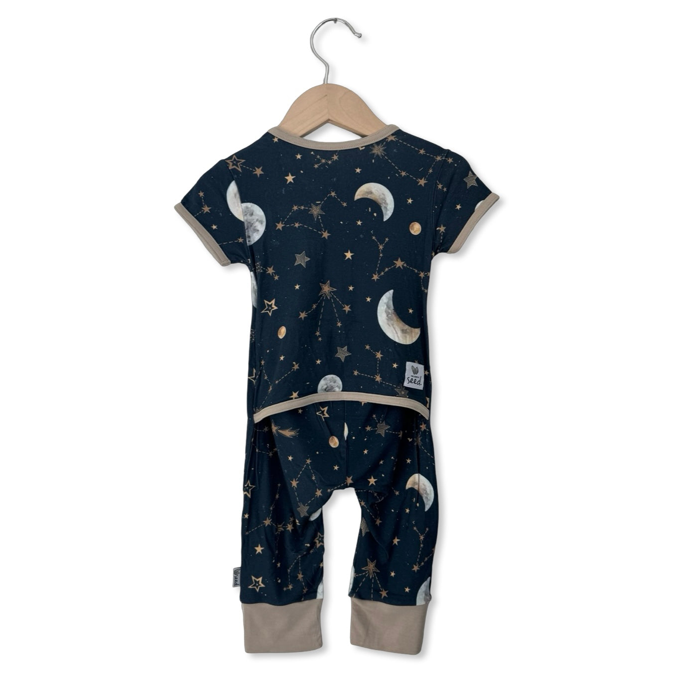 Starry Night Short Long Romper