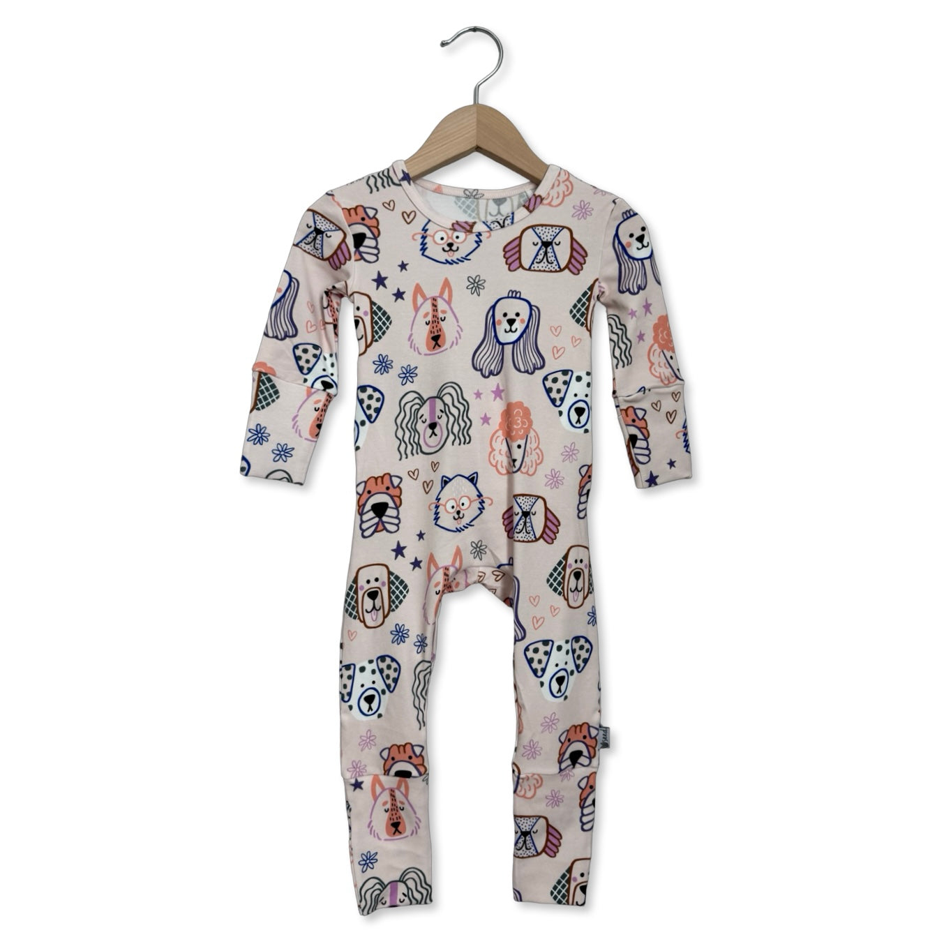 Puppy Parade Kid's Day to Night Romper Luxe Edition | Cotton Bamboo Blend