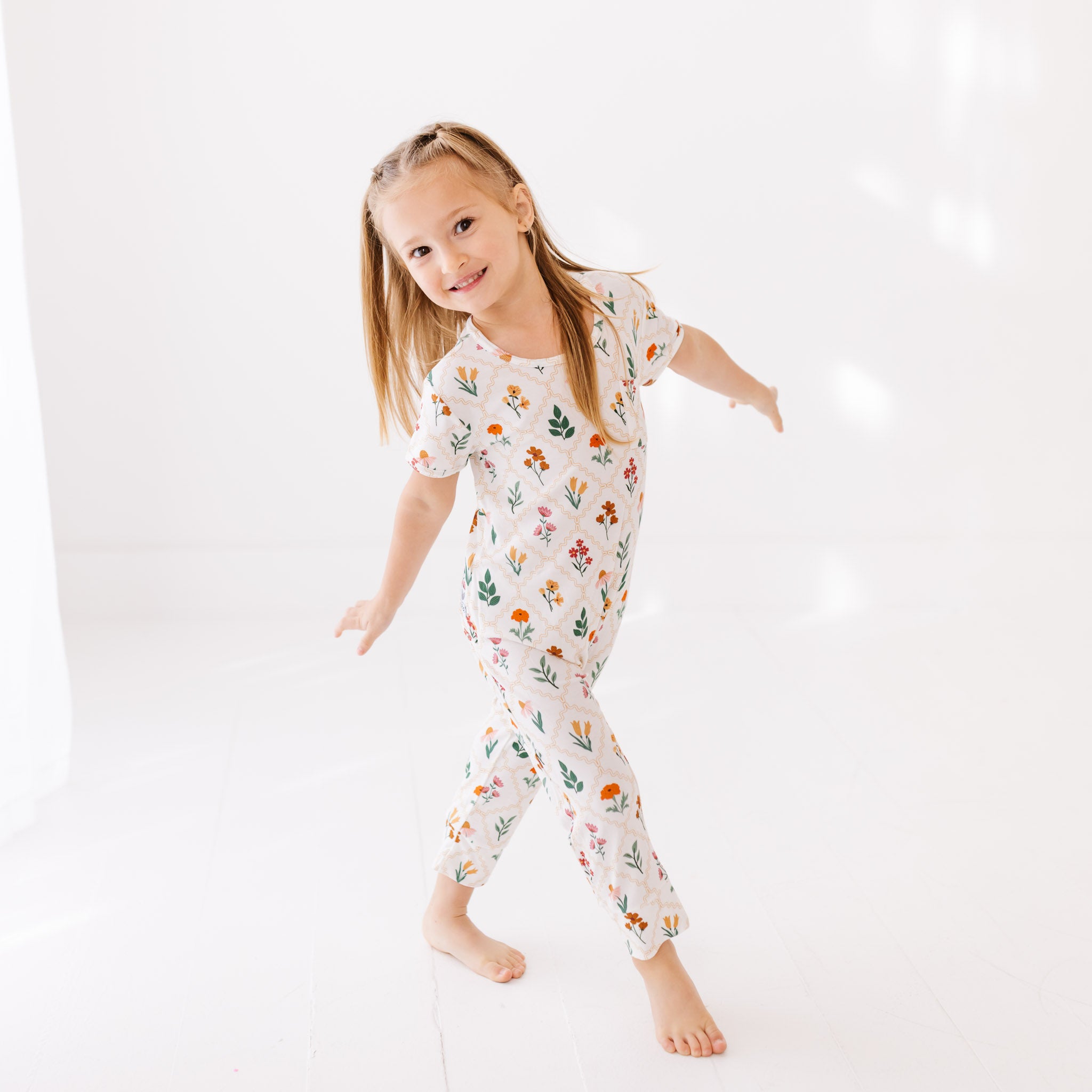 Harvest Bloom Short Long Romper