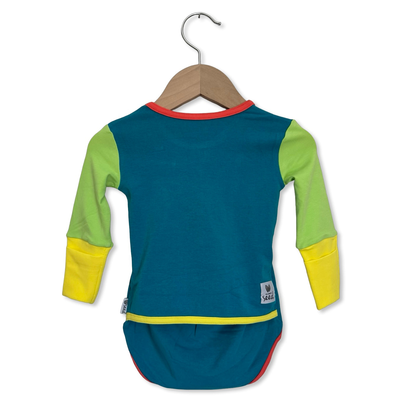 Funky Fresh Snuggle Bug Long Sleeve Bodysuit Luxe Edition | Cotton Bamboo Blend