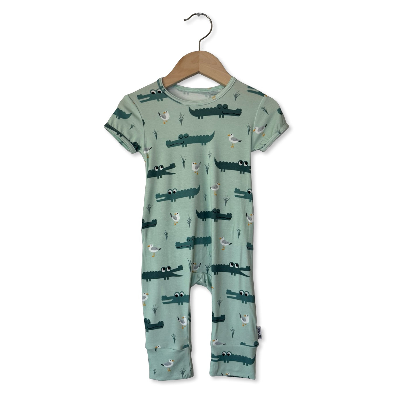 Later Gator Short Long Romper
