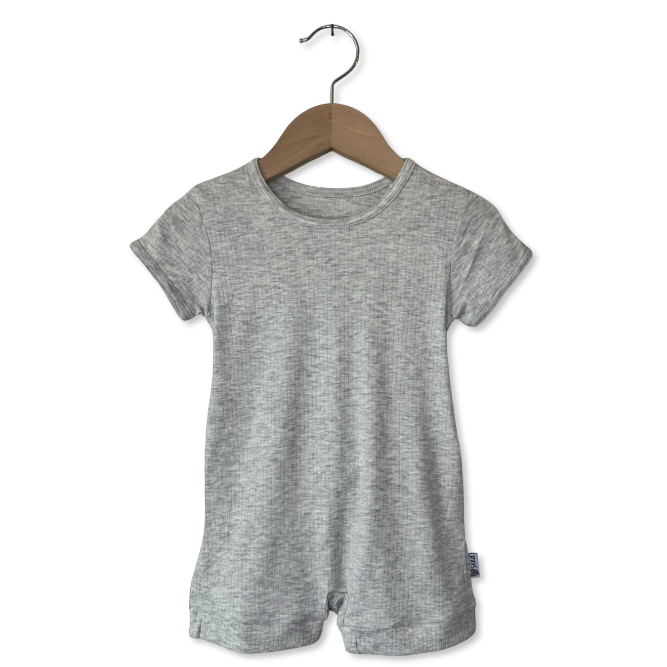Salt Ribbed Shorty Romper