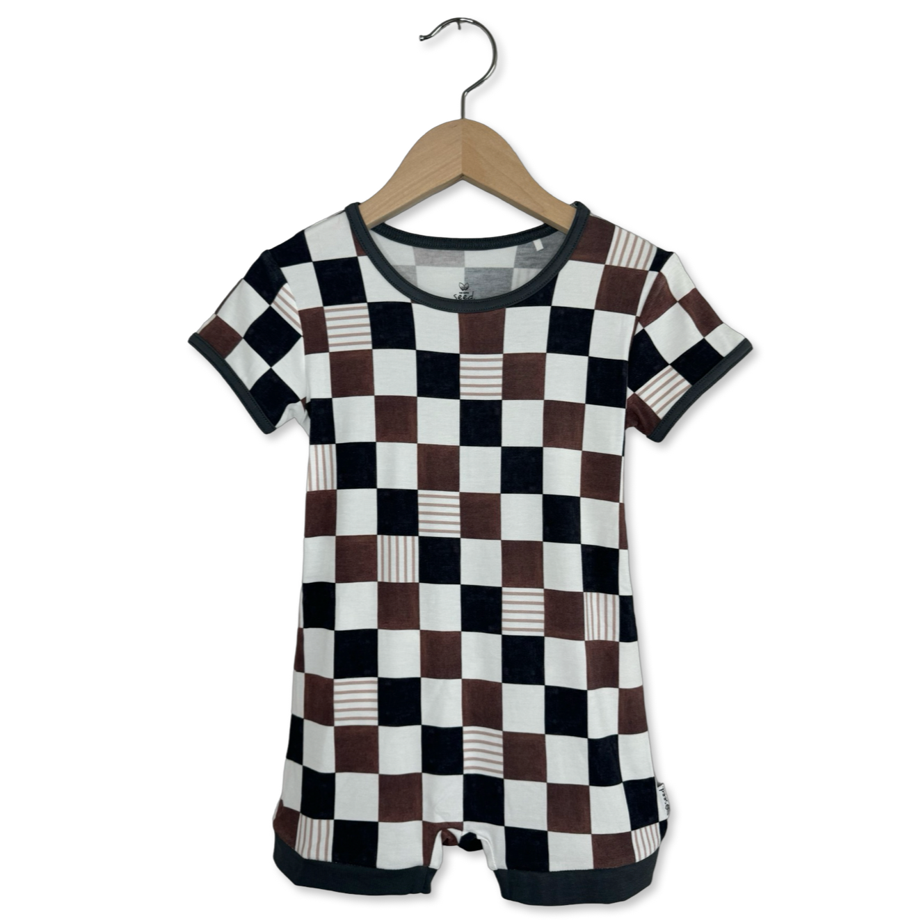 On Your Mark Shorty Romper