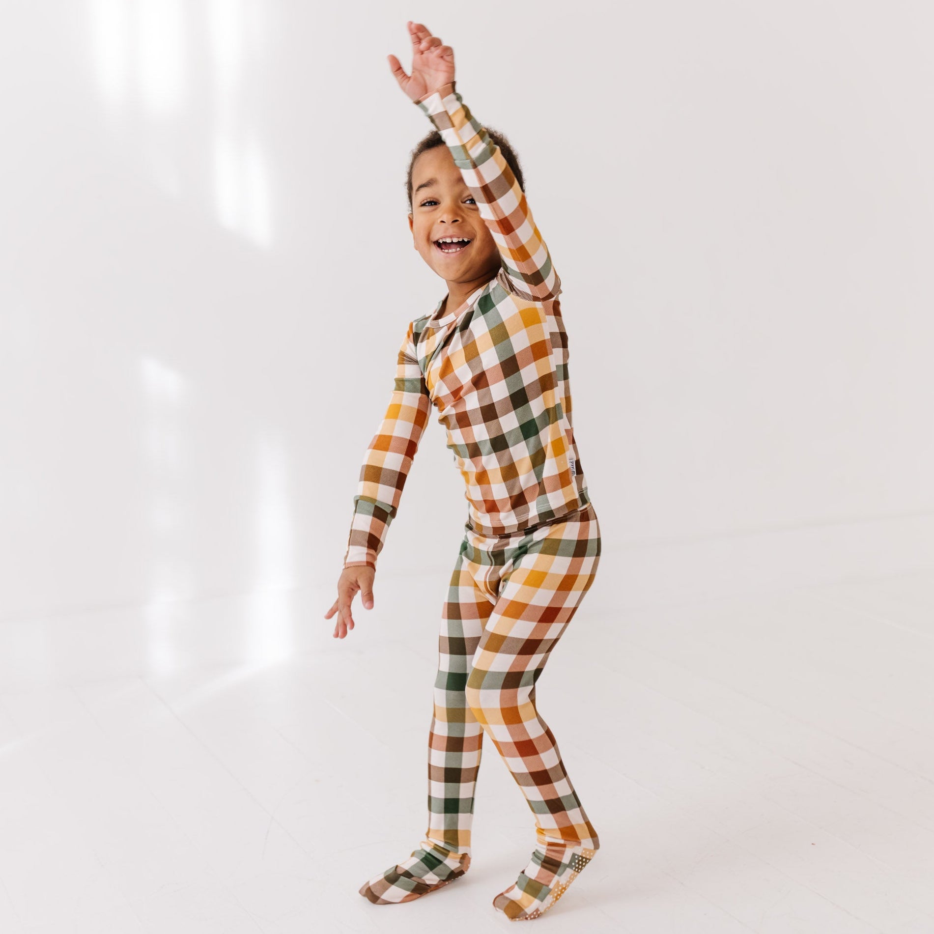 Autumn Plaid All Wrapped Up Two-Piece Set