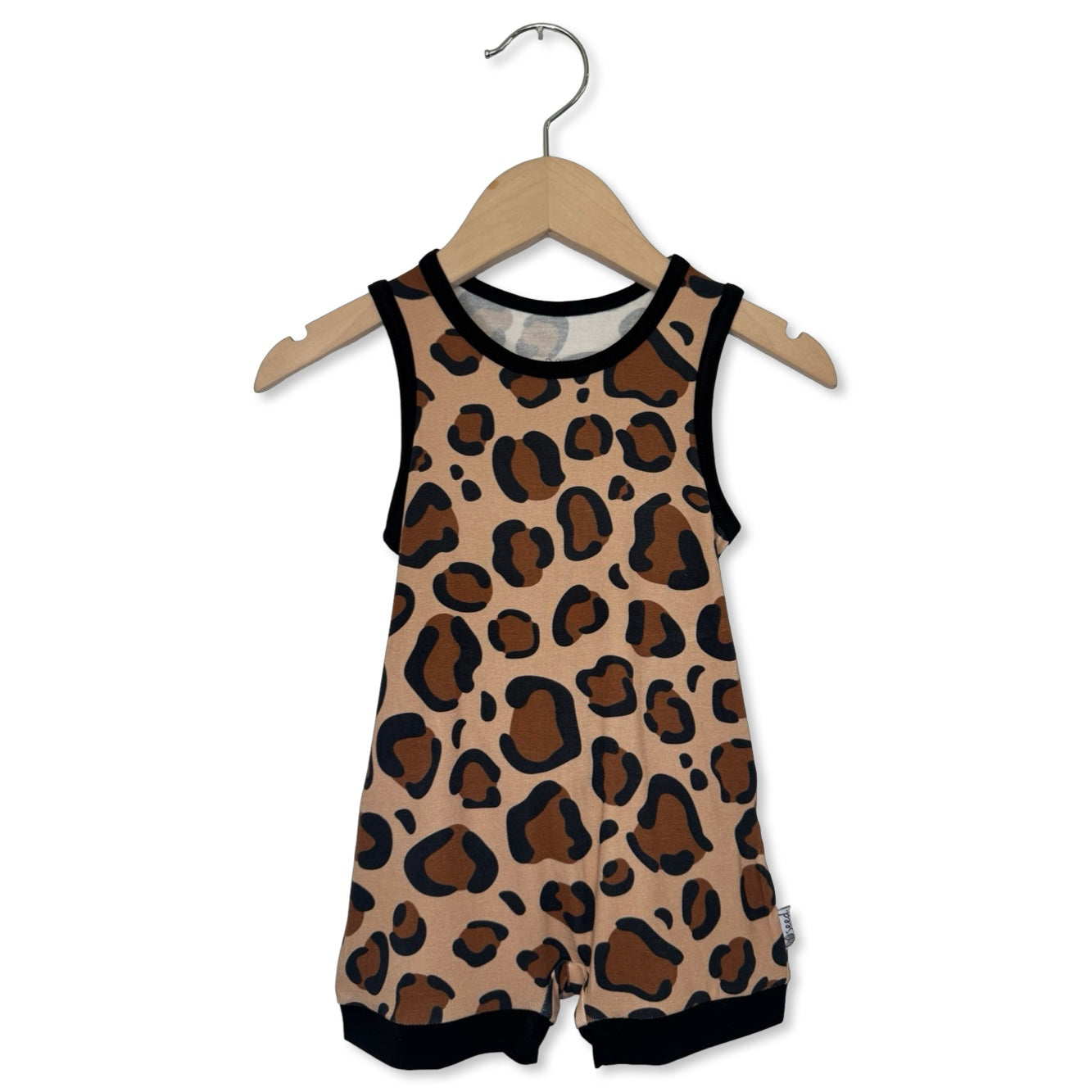 In The Wild Sleeveless Shorty Romper